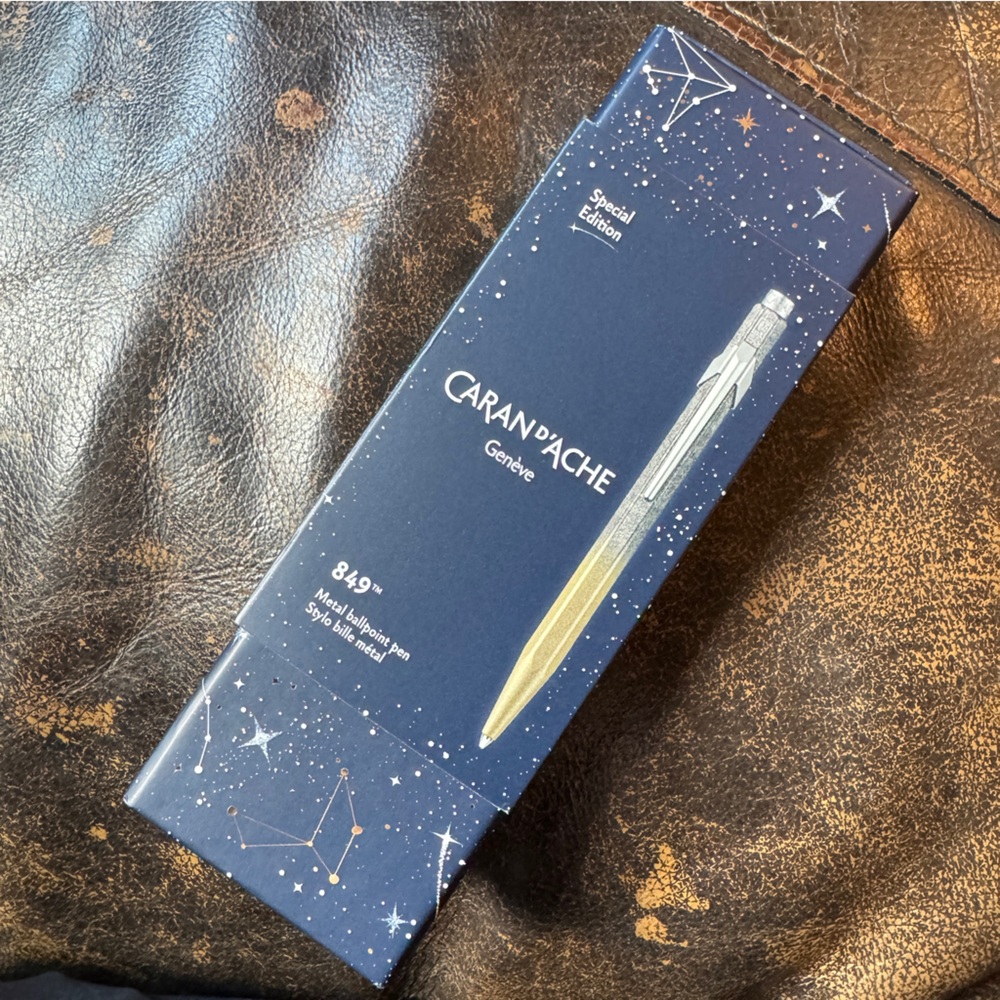Caran d’Ache Special Edition Ballpoint Pen Metal Luxury Writing Instrument Swiss